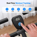 2-in-1 Squat Rowing Machine, Adjustable Resistance Glutes Leg Workout Equipment with LCD Monitor, 350LBS Capacity Home Gym Exercise for Women Summervibes