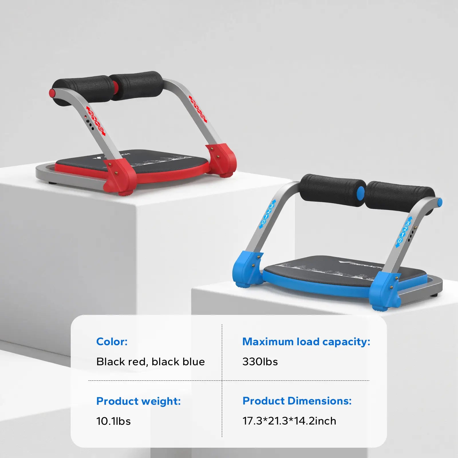 3-Level Adjustable Sit-Up Ab Trainer