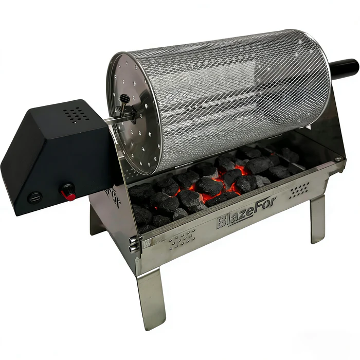 Electric Rotating Oven, 360° Rotisserie Grill for BBQ & Outdoor Cooking