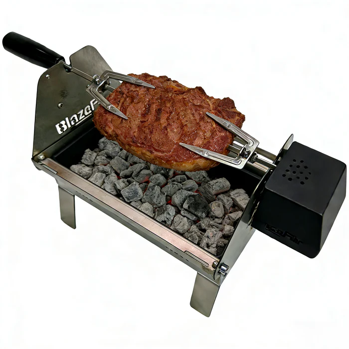 Electric Rotating Oven, 360° Rotisserie Grill for BBQ & Outdoor Cooking