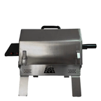Double-Row Electric Rotating Grill, 360° Automatic Rotisserie BBQ Grill with Even Heating for Outdoor Cooking, Backyard & Camping