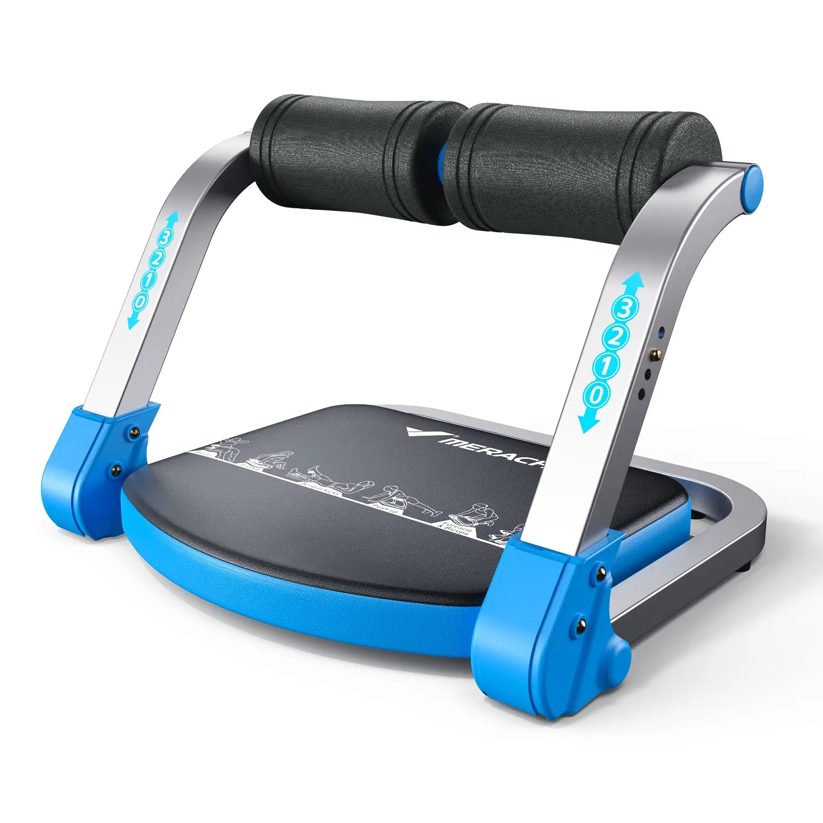 3-Level Adjustable Sit-Up Ab Trainer