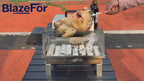 Electric Rotating Oven, 360° Rotisserie Grill for BBQ & Outdoor Cooking